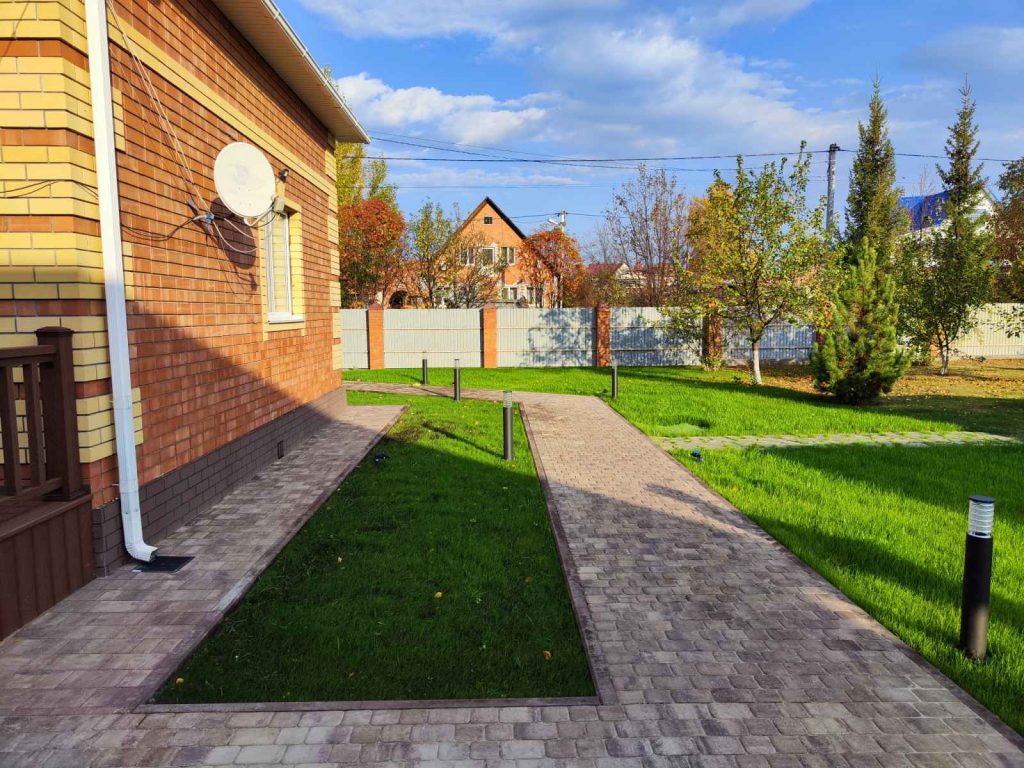 Укладка брусчатки