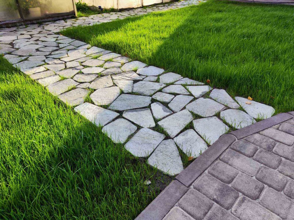 Укладка брусчатки