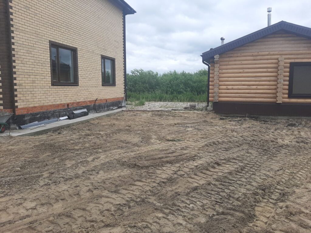 Укладка брусчатки, асфальтирование