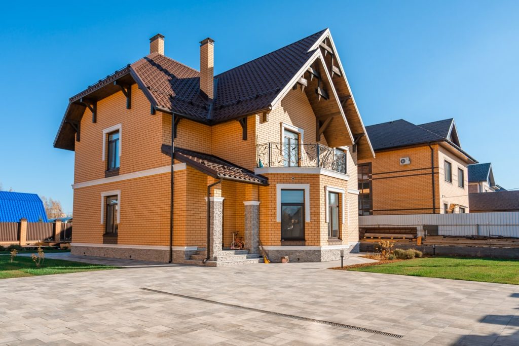 Тротуарная плитка Трио, гладкая, Габбро (Б.10.Фсм.6)