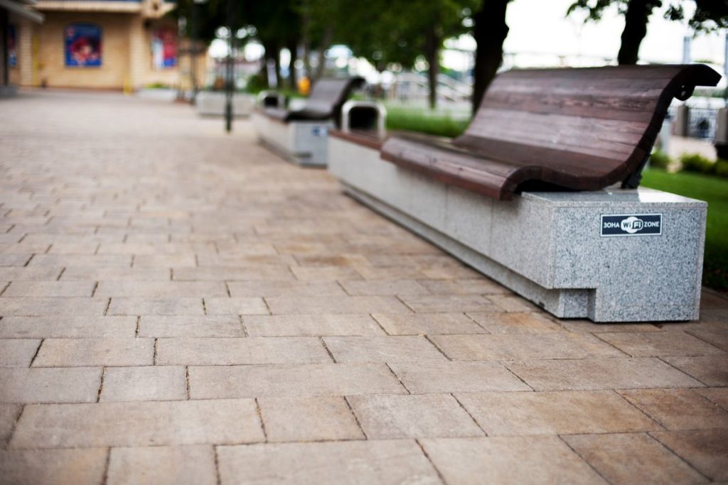 Тротуарная плитка Литос, гладкая, Плитняк (Б.1.АН.6)